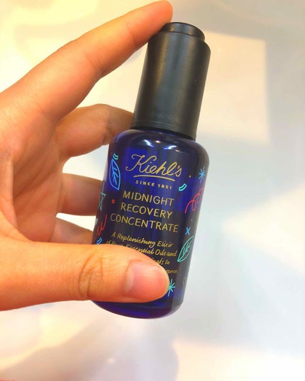 キールズ ミッドナイトボタニカル コンセントレート/Kiehl's/フェイスオイルを使ったクチコミ(1枚目)
