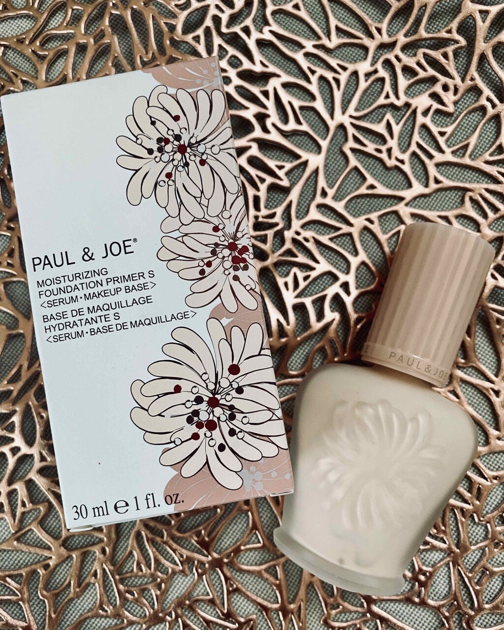 さとみ on LIPS 「初投稿🎶🌹PAUL&JOE モイスチュアライジング ファンデー..」(1枚目)