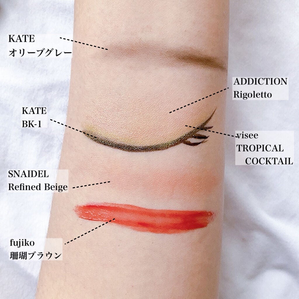 ケイト デザイニングアイブロウ3D/KATE/パウダーアイブロウを使ったクチコミ(3枚目)