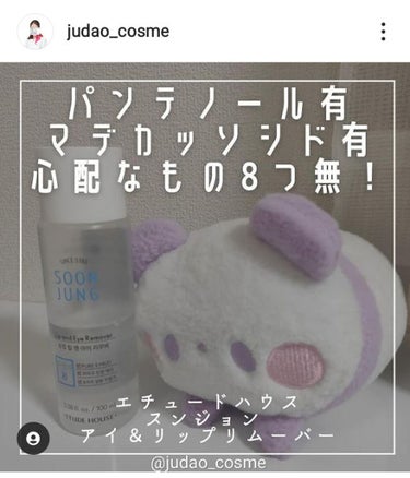 ETUDE スンジョン リップ＆アイリムーバーのクチコミ「大好きで4本目のアイアンドリップリムーバーです。
ETUDE　スンジョン リップ＆アイリムーバ.....」（1枚目）