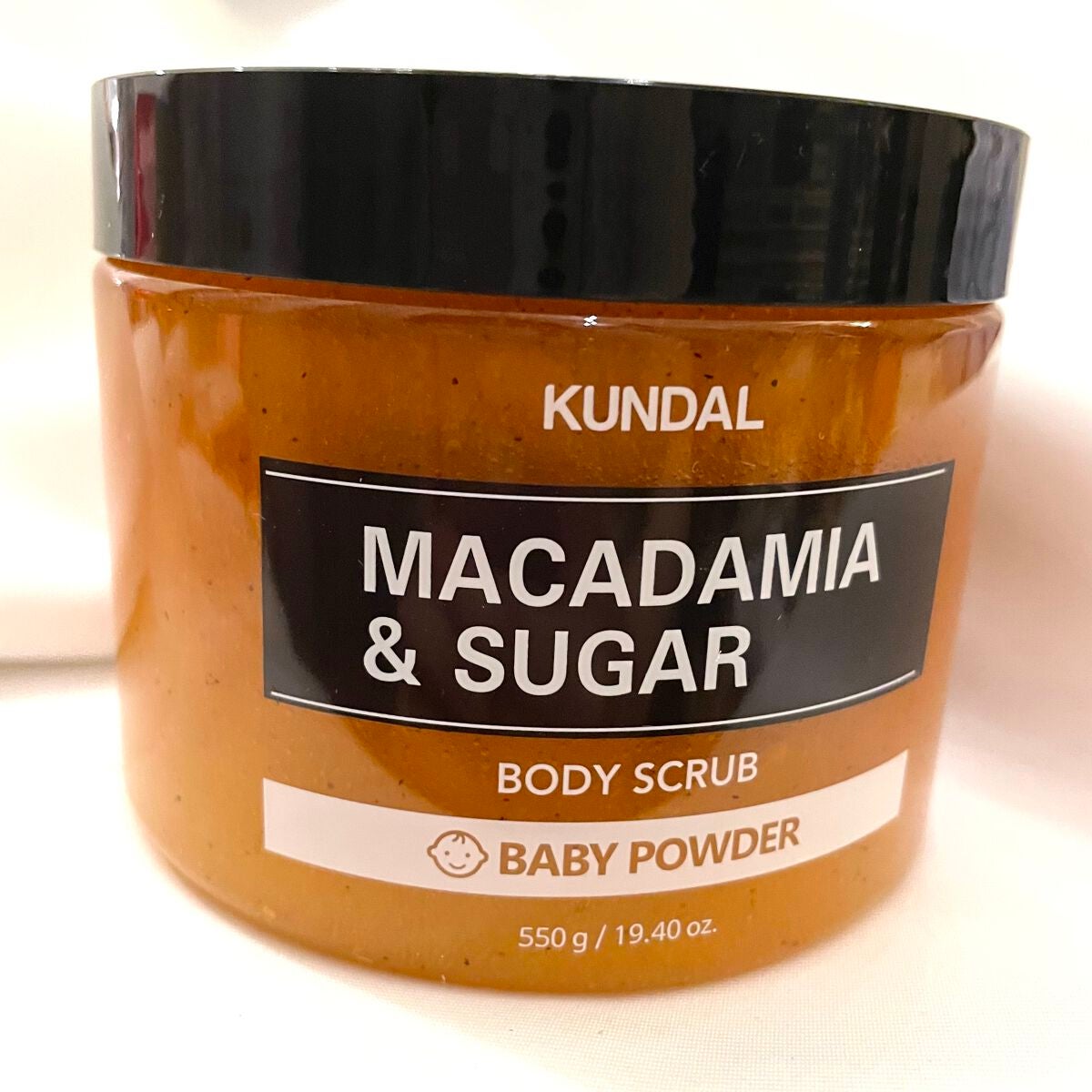 シュガーボディスクラブ ベビーパウダー/KUNDAL/ボディスクラブを使ったクチコミ(1枚目)