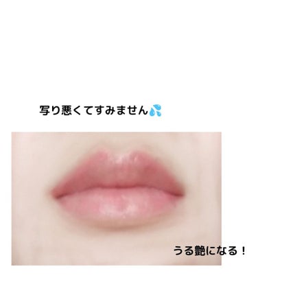 ラスティンググロスリップ/CEZANNE/口紅を使ったクチコミ(4枚目)