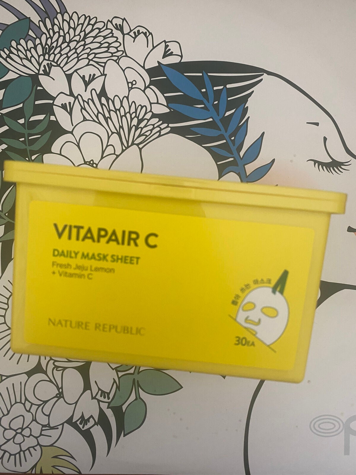 ビタペアCデイリーシートマスク/ネイチャーリパブリック/シートマスク・パックを使ったクチコミ(4枚目)