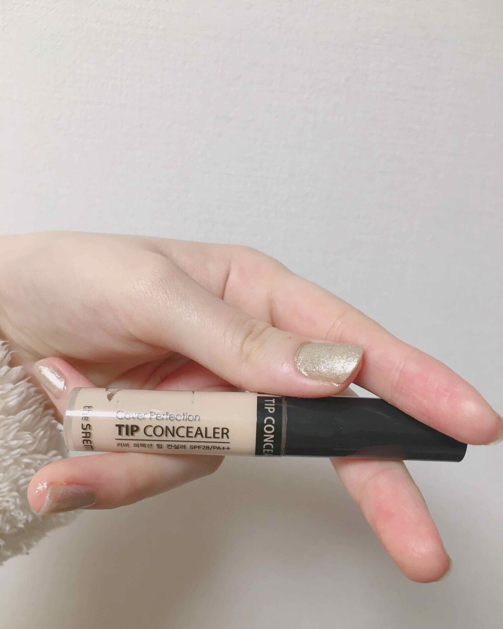 カバーパーフェクション チップコンシーラー/the SAEM/リキッドコンシーラーを使ったクチコミ（1枚目）