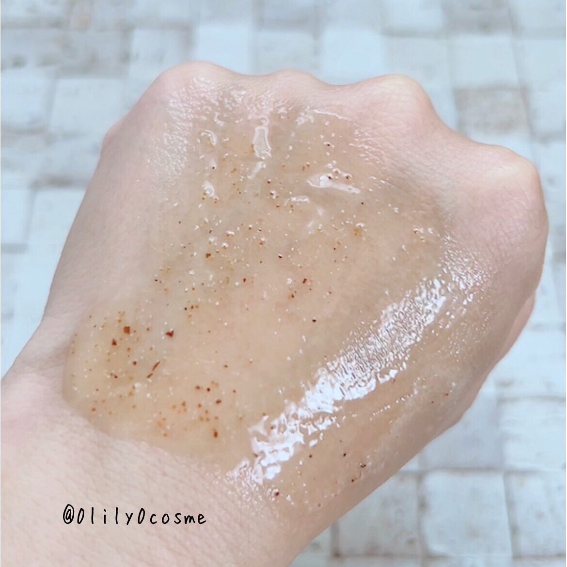 アールグレイティージャム ボディスクラブ/TEABLESS/ボディスクラブを使ったクチコミ(7枚目)