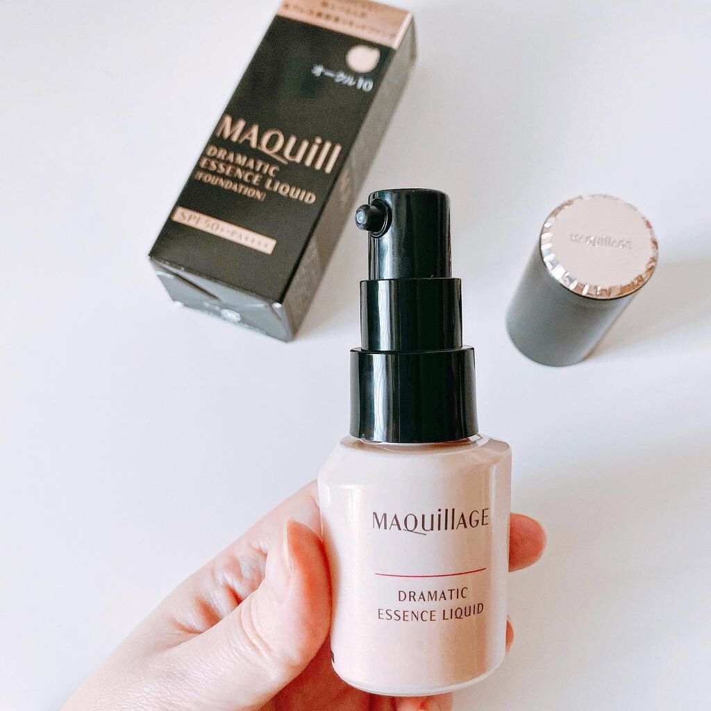 ドラマティックエッセンスリキッド/マキアージュ/リキッドファンデーションを使ったクチコミ(2枚目)