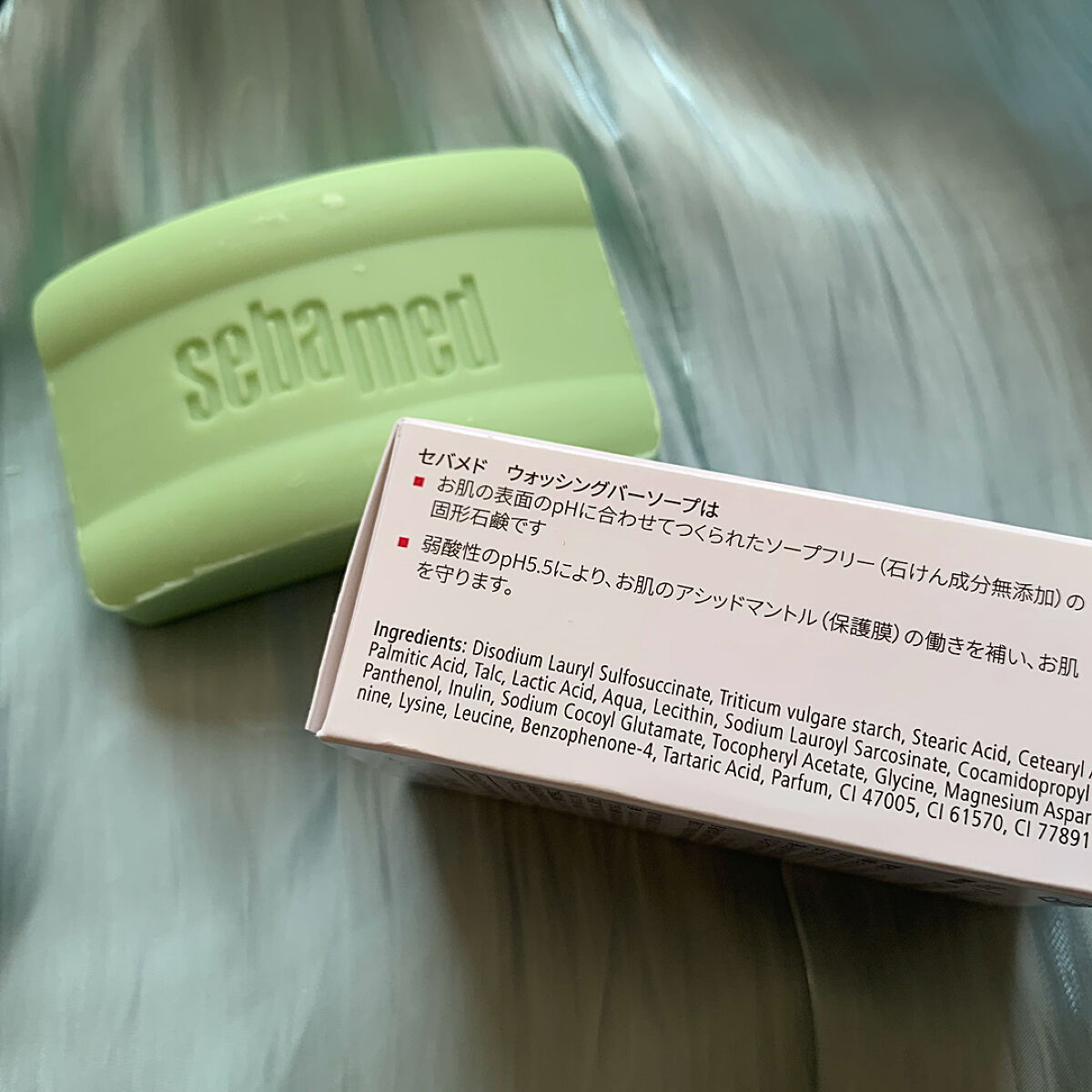 ウォッシングバーソープ/セバメド/洗顔石鹸を使ったクチコミ（2枚目）
