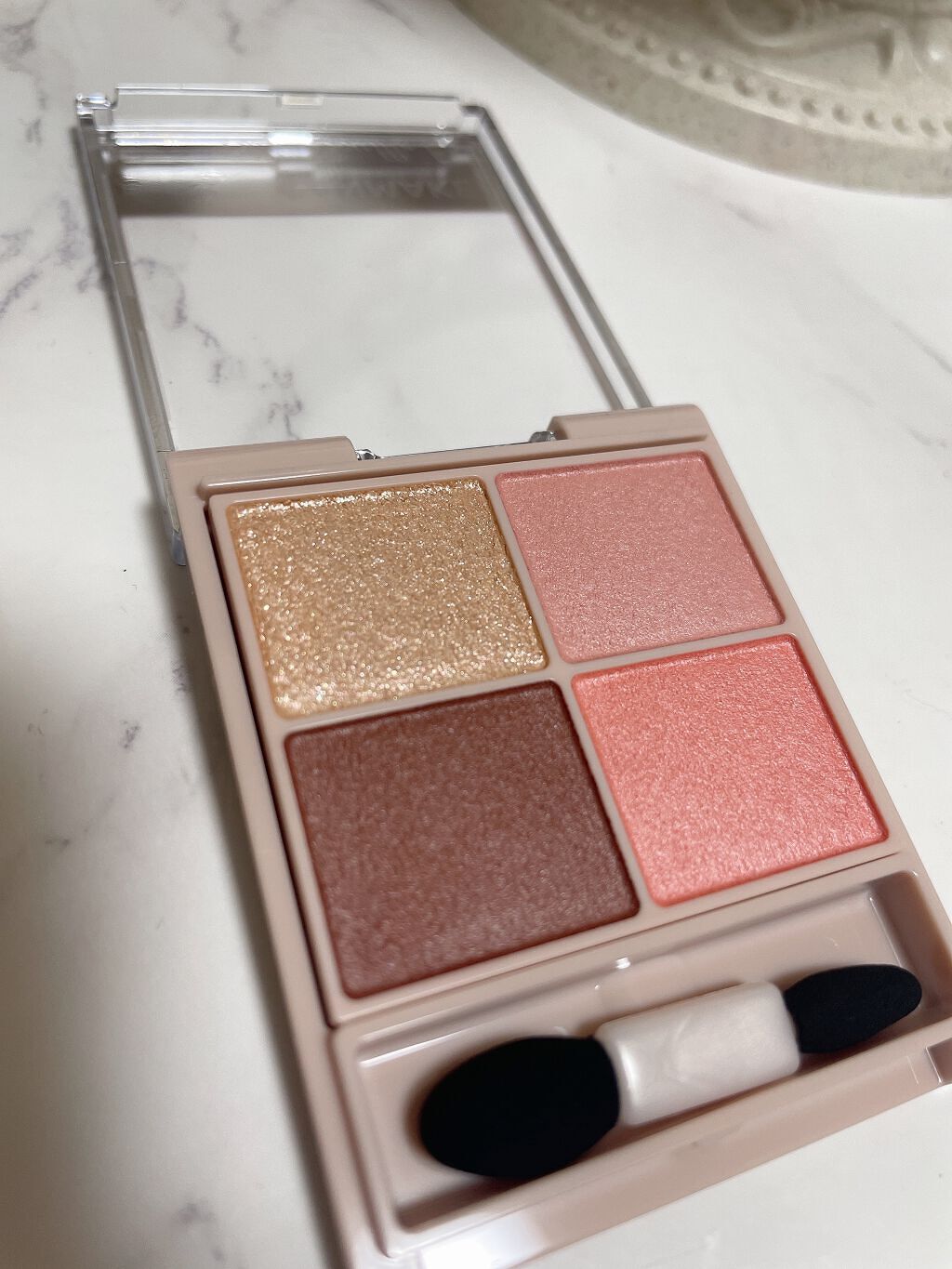 シルキースフレアイズ(マットタイプ)/キャンメイク/アイシャドウパレットを使ったクチコミ(4枚目)