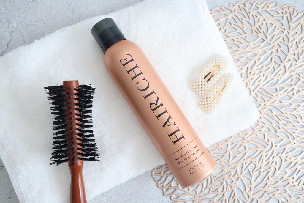 スパークリングヘッドスパクレンジングシャンプー/HAIRICHE/市販シャンプーを使ったクチコミ（2枚目）