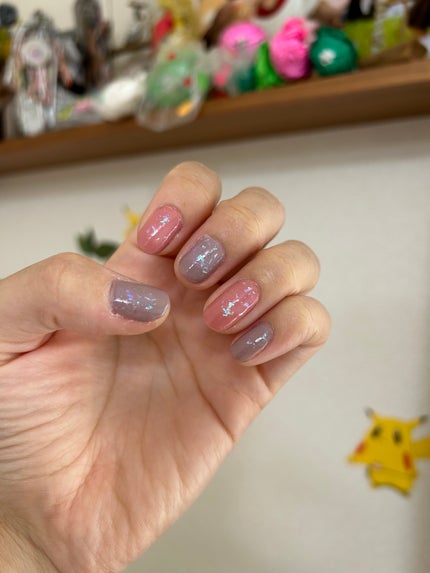 カラフルネイルズ/キャンメイク/マニキュアを使ったクチコミ(4枚目)