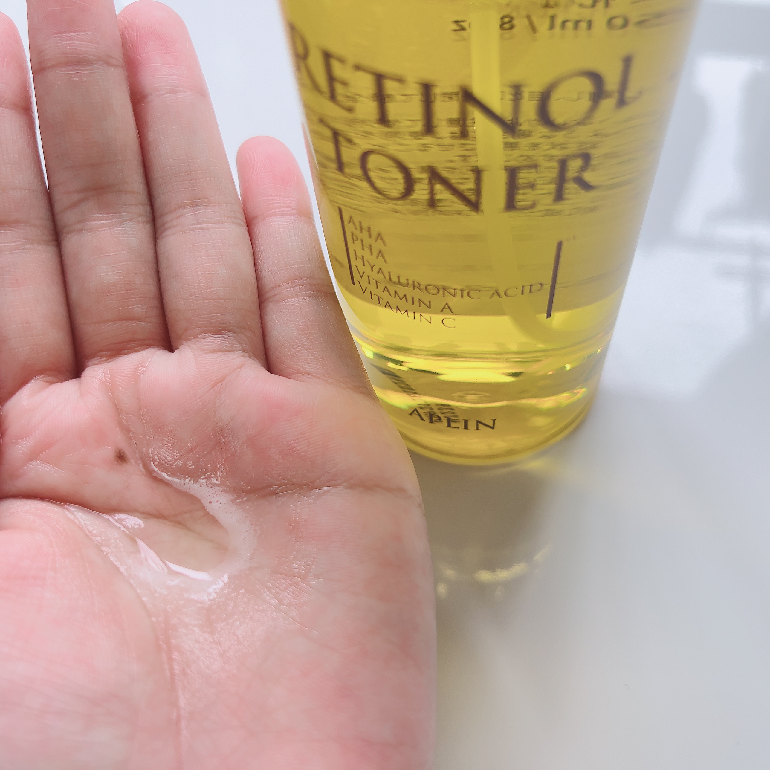 レチノールトナー/APLIN/ミスト状化粧水を使ったクチコミ（2枚目）