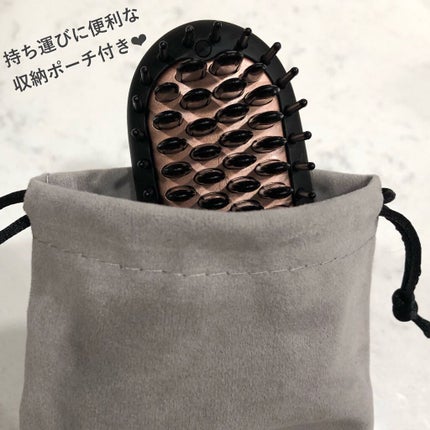 Agetuyaポータブルミニブラシアイロン(ポーチ付き)/ローネジャパン/ヒートブラシを使ったクチコミ(7枚目)