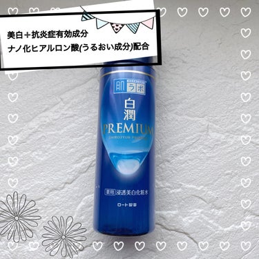 白潤プレミアム薬用浸透美白化粧水/肌ラボ/化粧水を使ったクチコミ（1枚目）