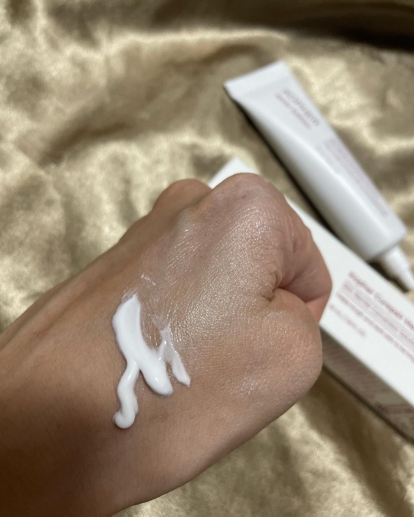 CUREPAIR MELA CREAM /KOPHER/フェイスクリームを使ったクチコミ(2枚目)