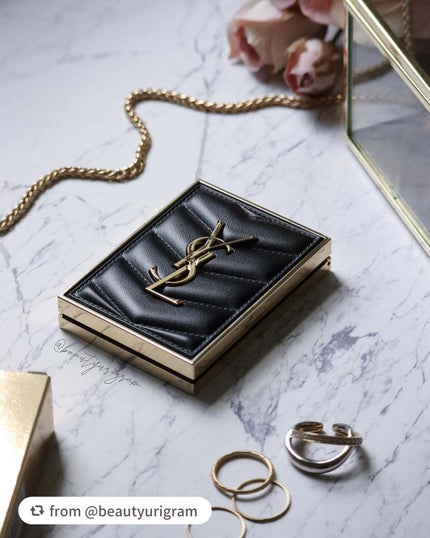 クチュール ミニ クラッチ/YVES SAINT LAURENT BEAUTE/アイシャドウパレットを使ったクチコミ(3枚目)