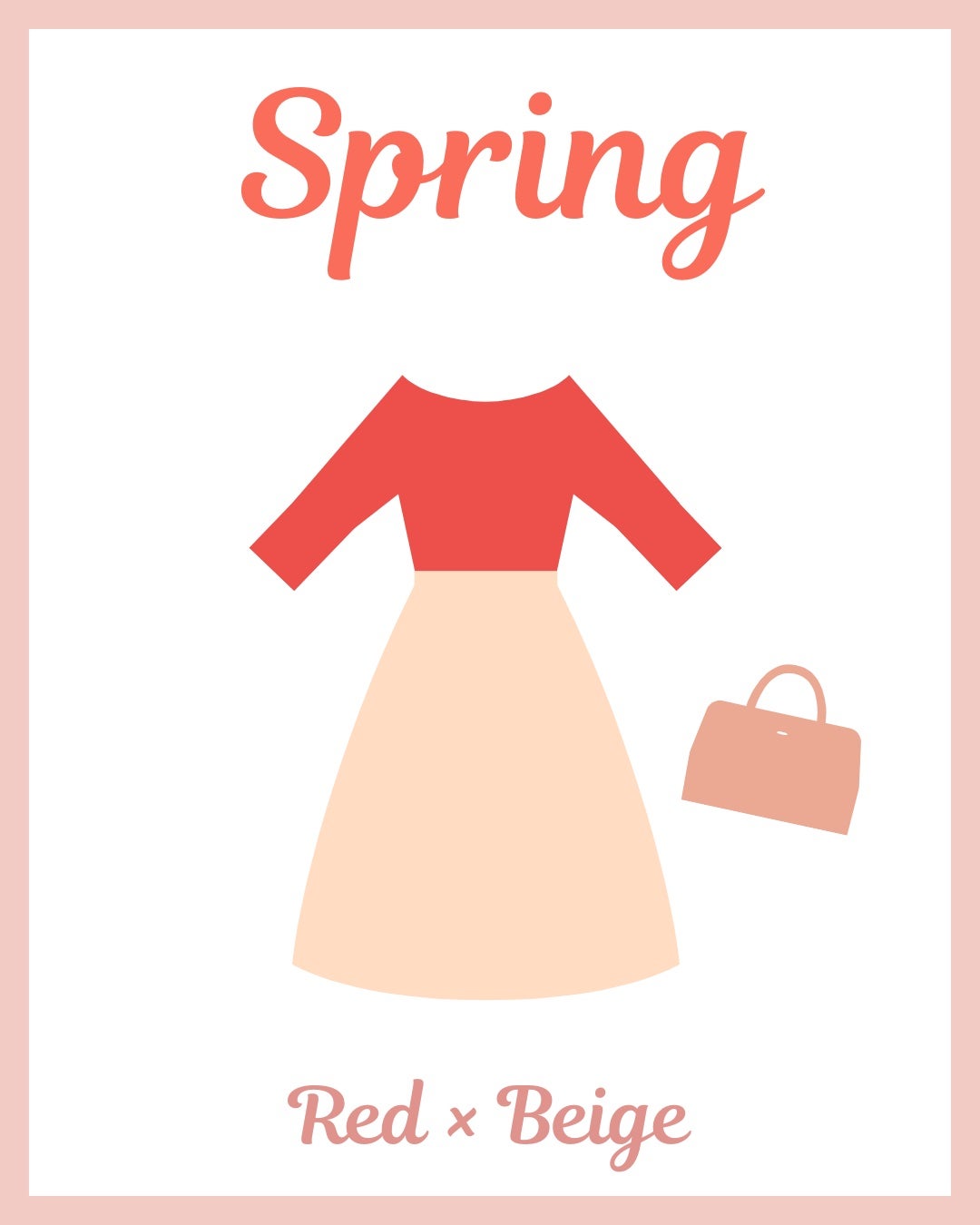 kurumi パーソナルカラーアナリスト on LIPS 「パーソナルカラー別おすすめ春配色コーデ今回はレッド編🍓イエベさ..」(2枚目)