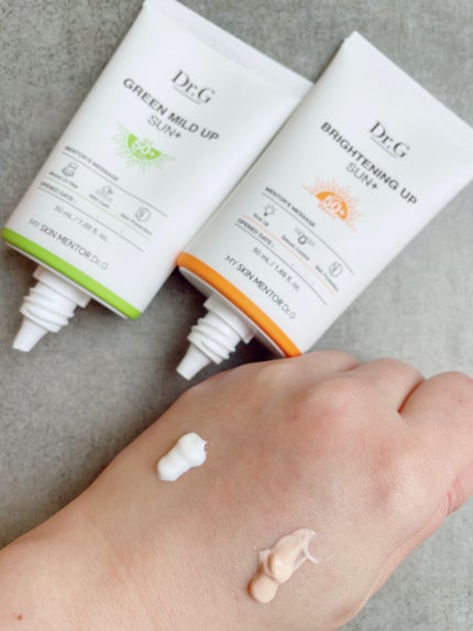 ブライトニングアップサンプラス/Dr.G/日焼け止めクリームを使ったクチコミ(4枚目)