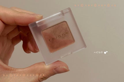 トーン ペタル アイシャドウ/to/one/アイシャドウパレットを使ったクチコミ(1枚目)