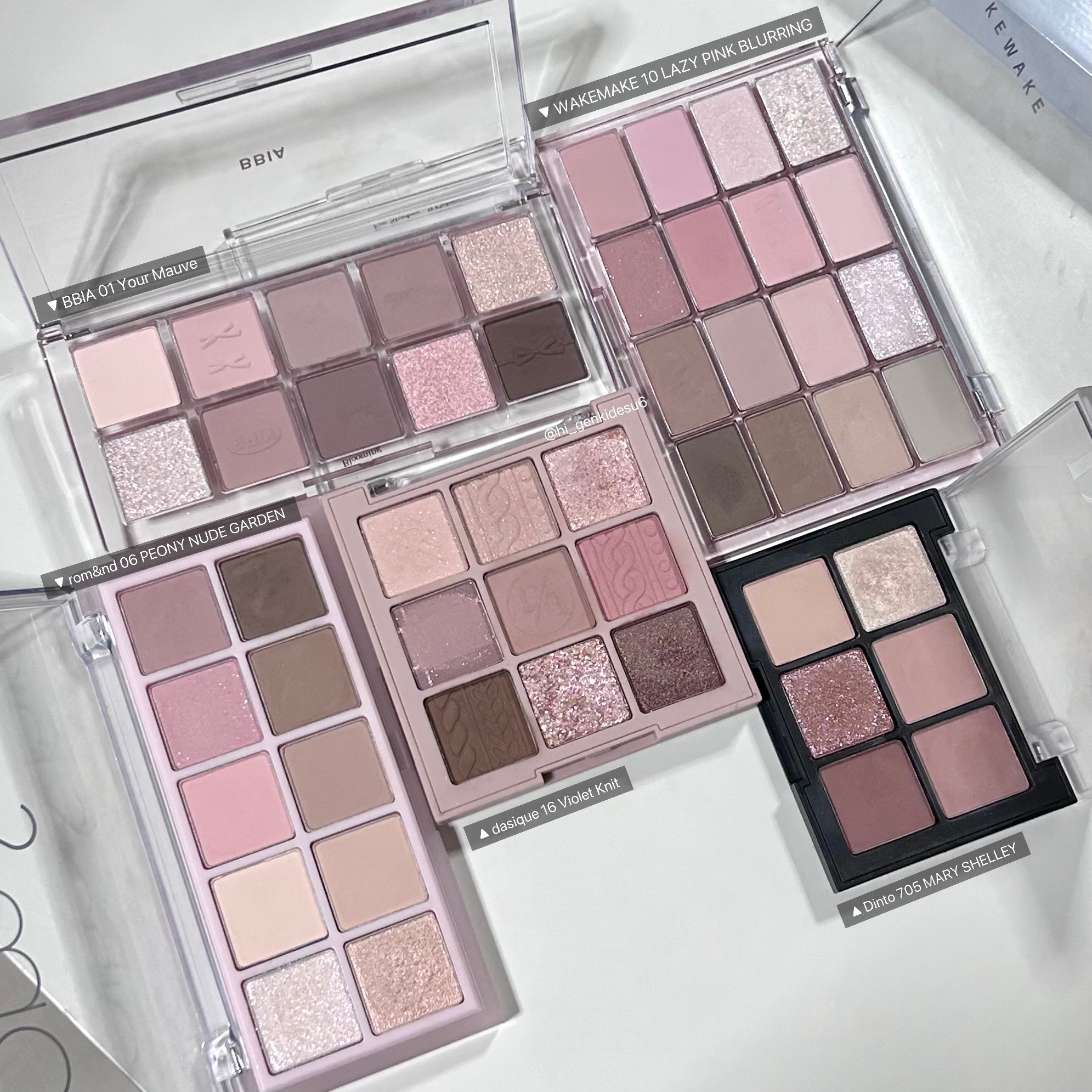 エッセンシャルアイパレット/BBIA/マルチパレットを使ったクチコミ（3枚目）