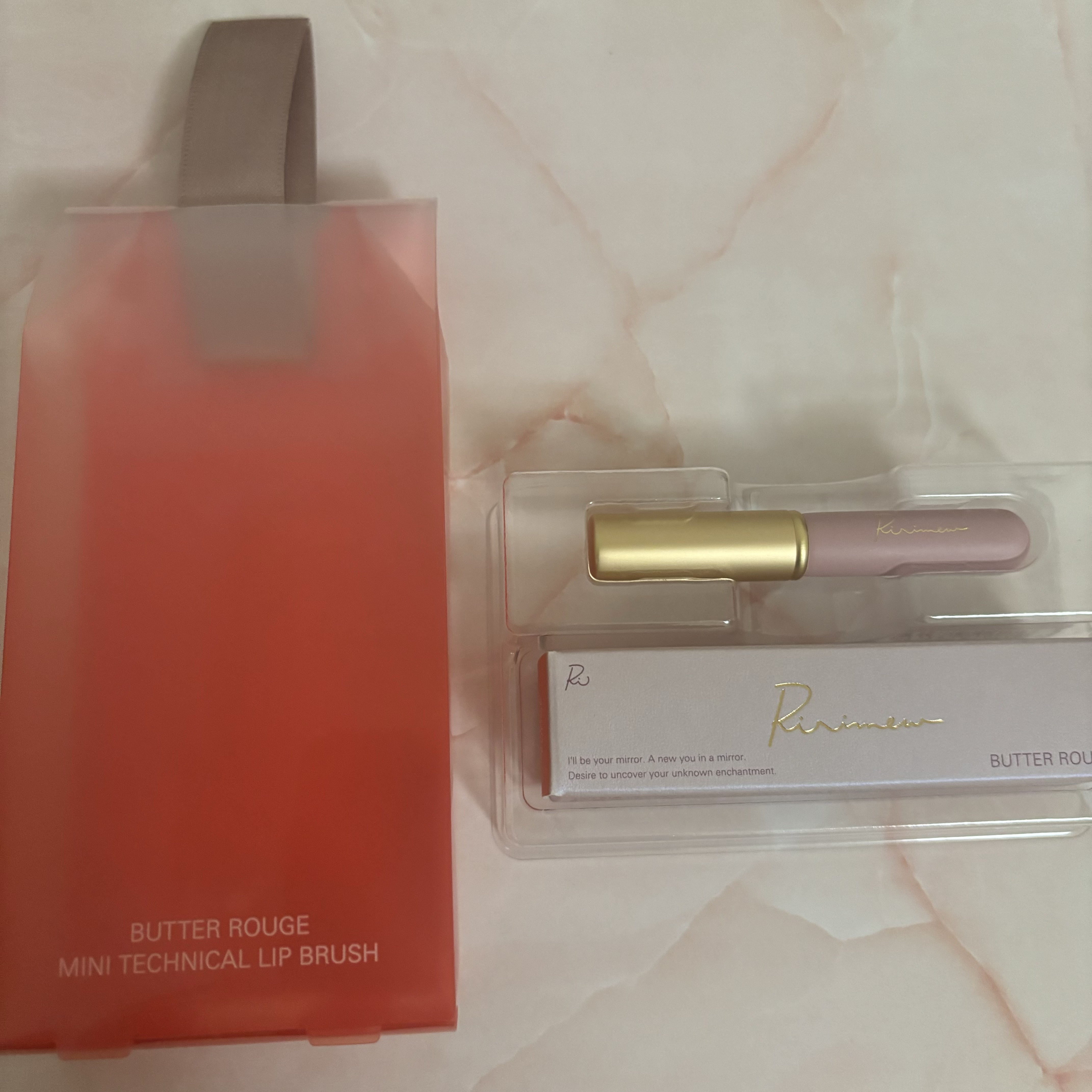 リリミュウ バタールージュ/Ririmew/口紅を使ったクチコミ（2枚目）