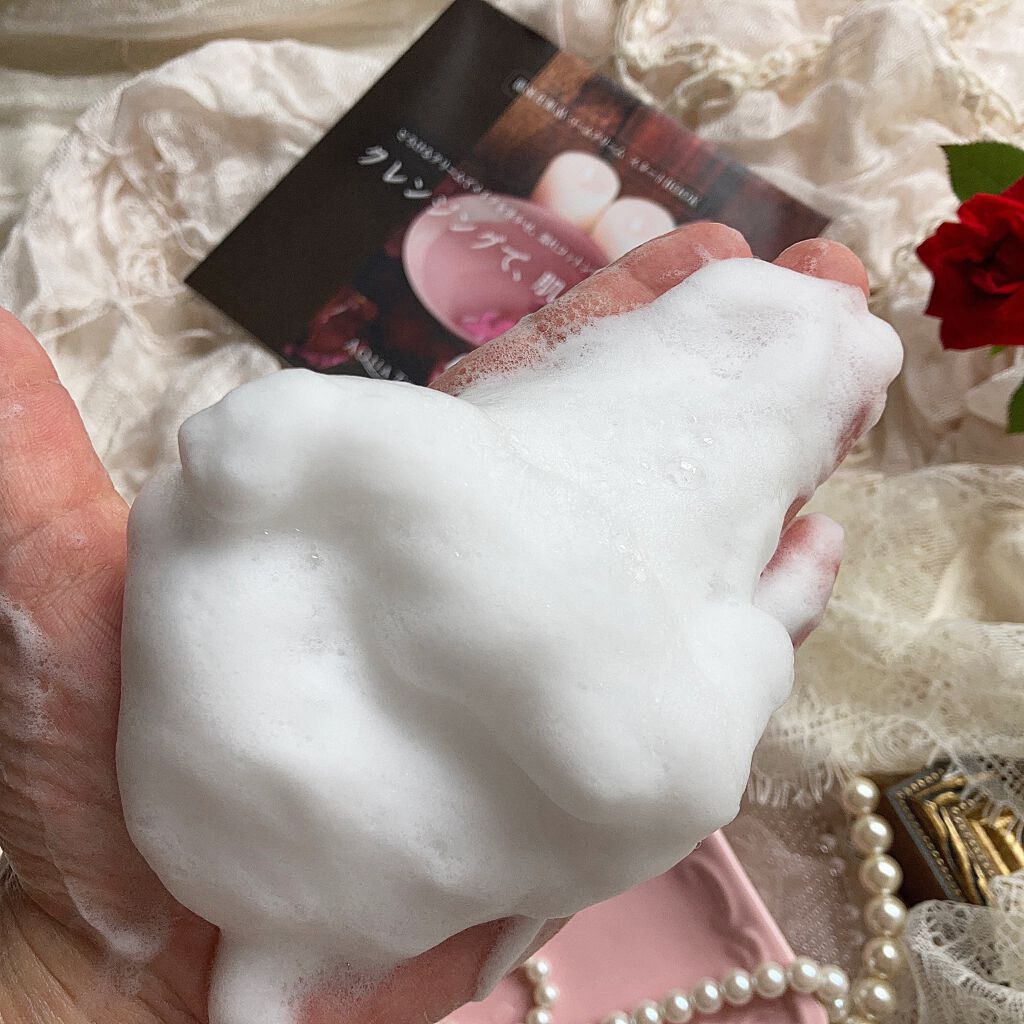 薔薇はちみつ石鹸/麗凍化粧品/洗顔石鹸を使ったクチコミ(8枚目)