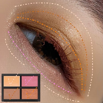 セルヴォーク ヴァティック アイパレット 05 ピンクベージュ/Celvoke/アイシャドウパレットの画像