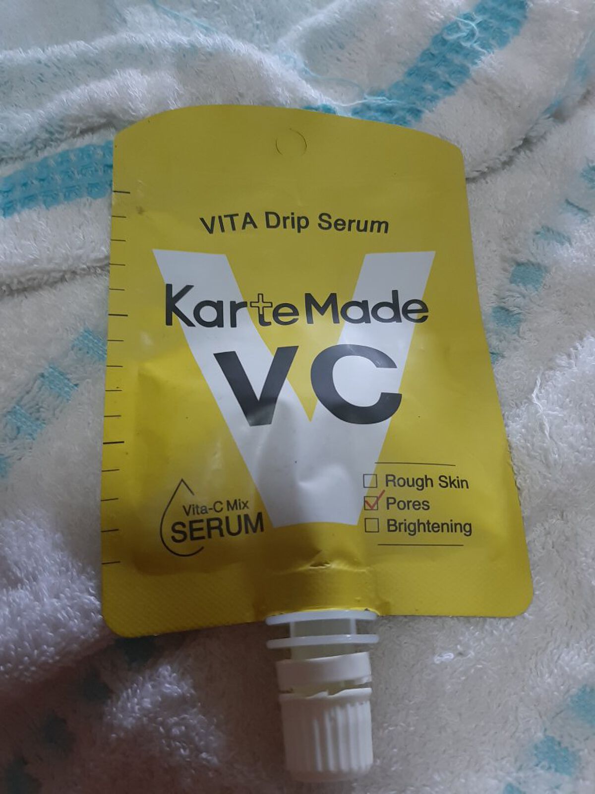  ビタドリップセラム /KarteMade /美容液を使ったクチコミ（1枚目）