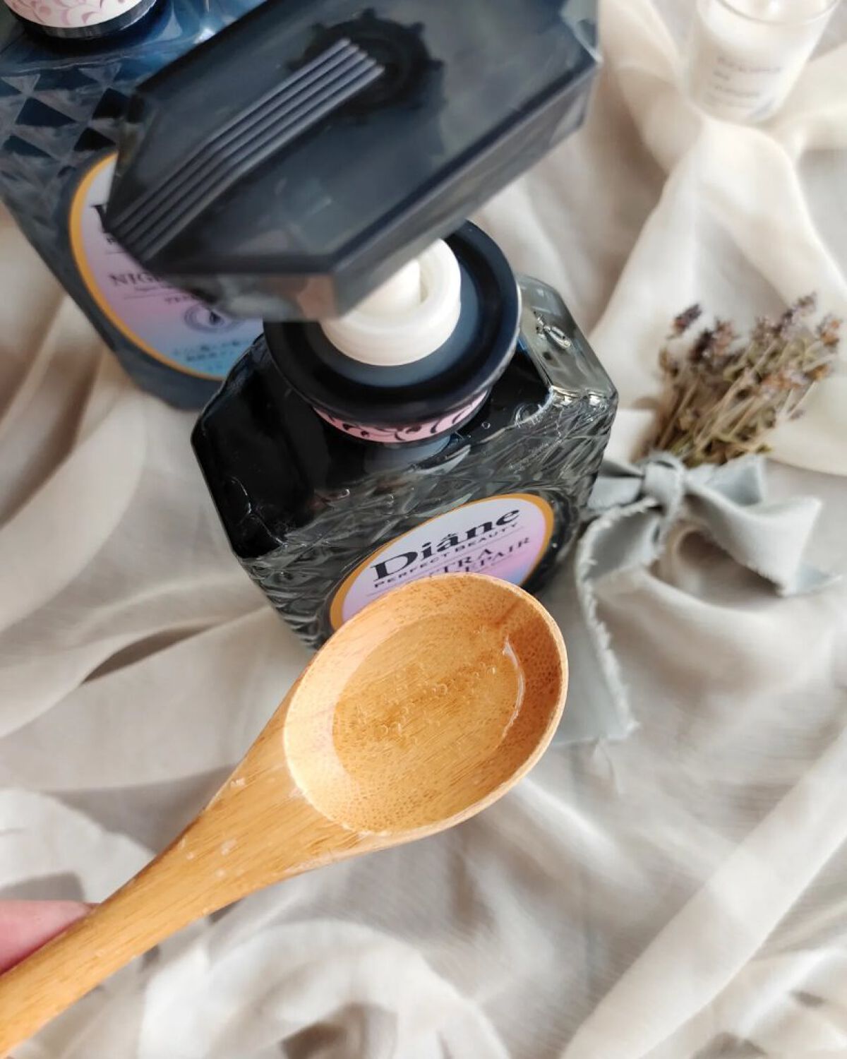 エクストラナイトリペア シャンプー＆トリートメント/ダイアン/市販シャンプーを使ったクチコミ（2枚目）