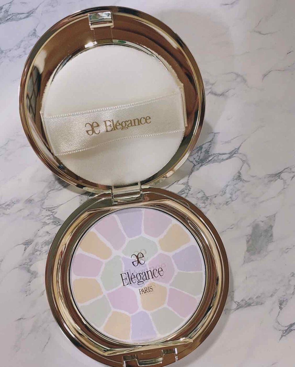 ラ プードル オートニュアンス/Elégance/プレストパウダーを使ったクチコミ（1枚目）