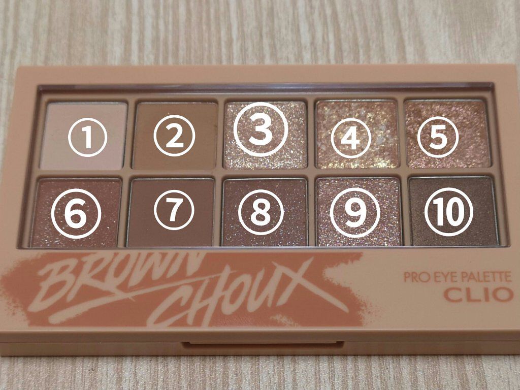 プロ アイ パレット/CLIO/アイシャドウパレットを使ったクチコミ（1枚目）