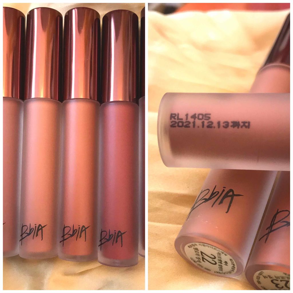 ラストベルベットティント/BBIA/リップティントを使ったクチコミ（1枚目）