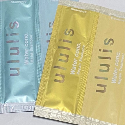 ウォーターコンク モイストシャンプー/ヘアトリートメント/ululis/市販シャンプーを使ったクチコミ(1枚目)