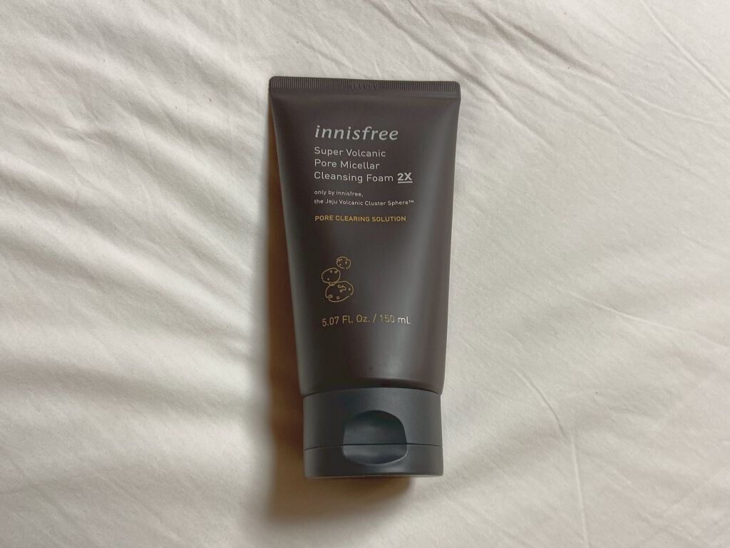 スーパーヴォルカニック ミセラー クレンジングフォーム 2X/innisfree/洗顔フォームを使ったクチコミ(1枚目)