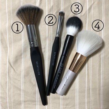 UR GLAM　POWDER BRUSH/U R GLAM/メイクブラシを使ったクチコミ（2枚目）