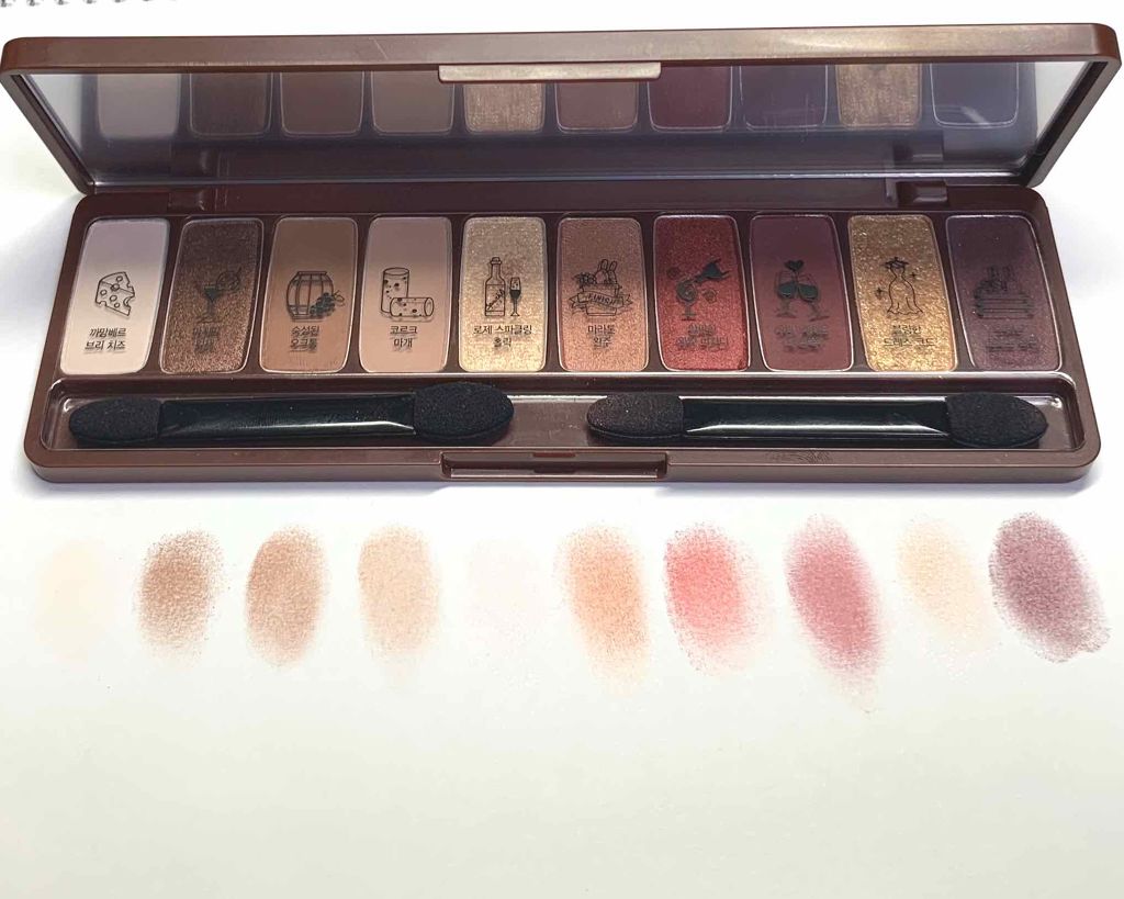 プレイカラー アイシャドウ/ETUDE/アイシャドウパレットを使ったクチコミ(2枚目)