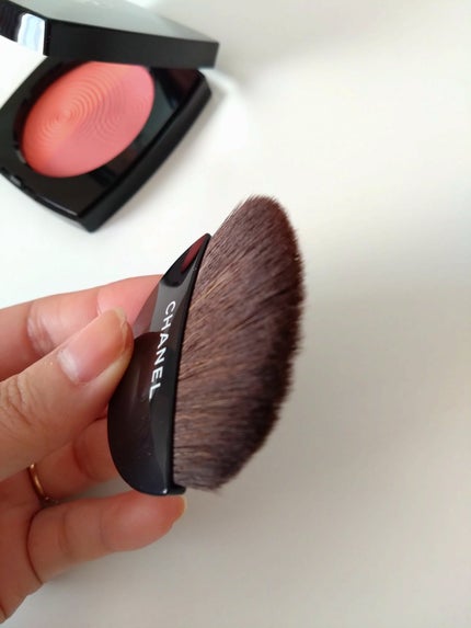 ローズ コキヤージュ/CHANEL/パウダーチークを使ったクチコミ(4枚目)