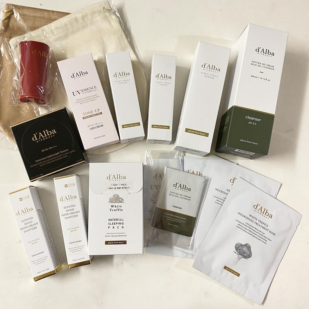 ダルバ ホワイトトリュフファーストスプレーセラム/ダルバ/ミスト状化粧水を使ったクチコミ(1枚目)