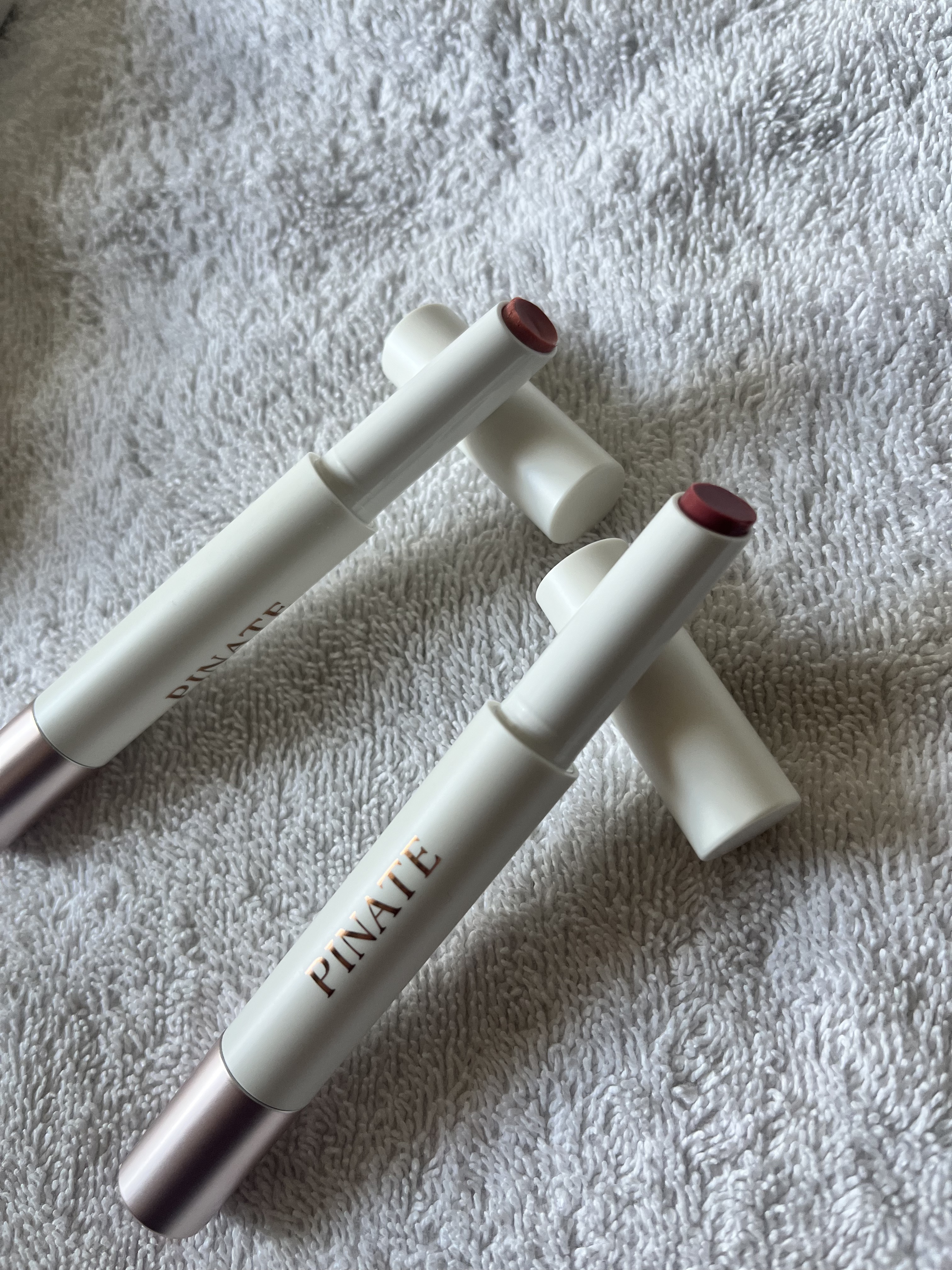 ベアグローペプチドメルティングバーム/PINATE/口紅を使ったクチコミ（2枚目）