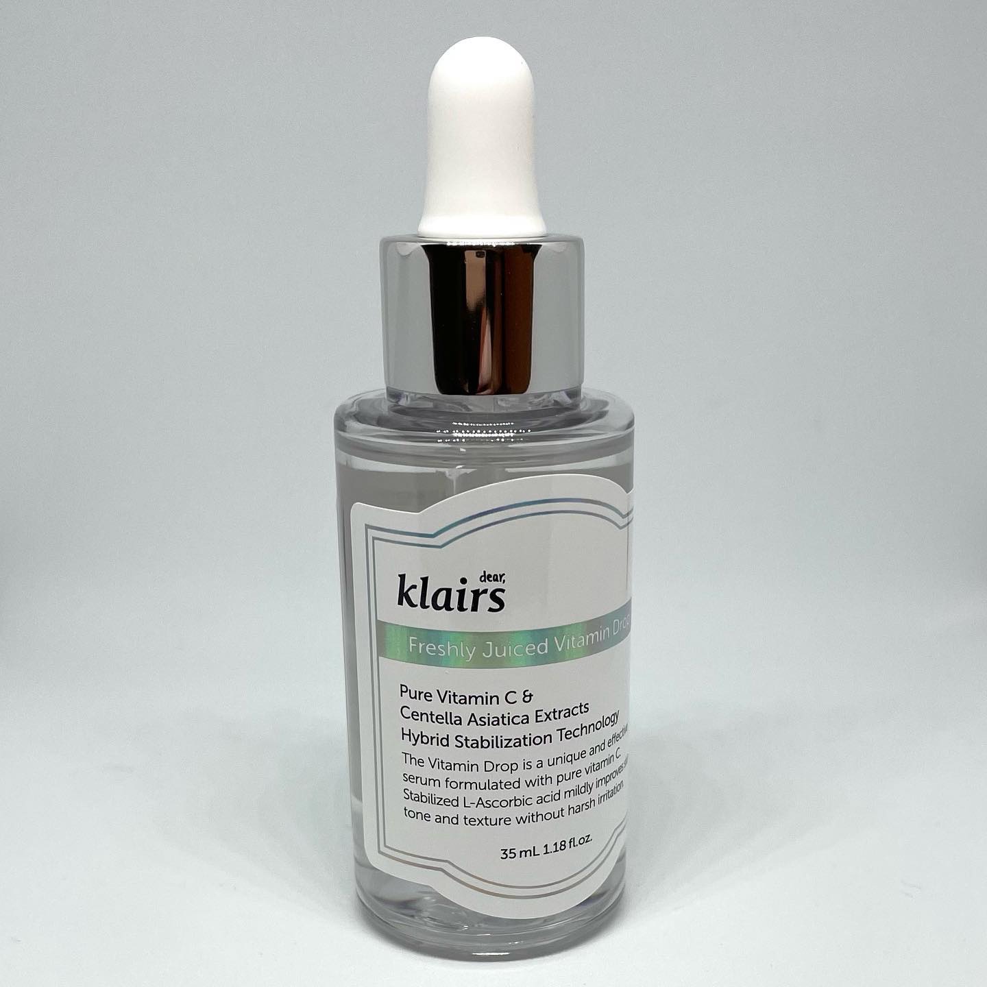 フレッシュリージュースドビタミンドロップ(35ml)/Klairs/美容液を使ったクチコミ（2枚目）