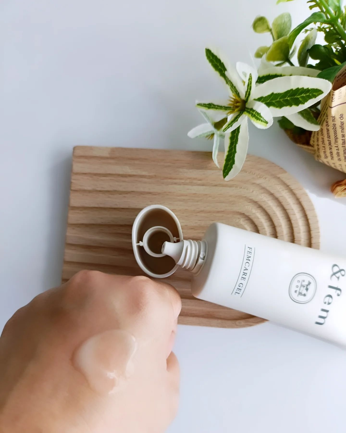 アンドフェム フェムケア美白ジェル/＆fem/ボディクリームを使ったクチコミ（3枚目）