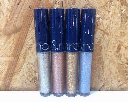 リキッド グリッター シャドウ/rom&nd/グリッターを使ったクチコミ(1枚目)