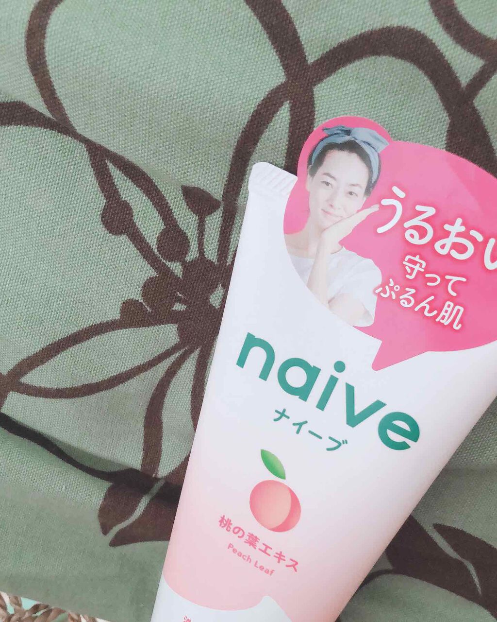 洗顔フォーム(桃の葉エキス配合)/ナイーブ/洗顔フォームを使ったクチコミ(1枚目)