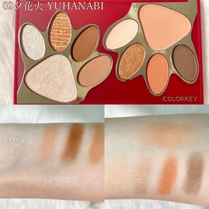 トラ十色アイシャドウパレット/COLORKEY/アイシャドウパレットを使ったクチコミ(3枚目)