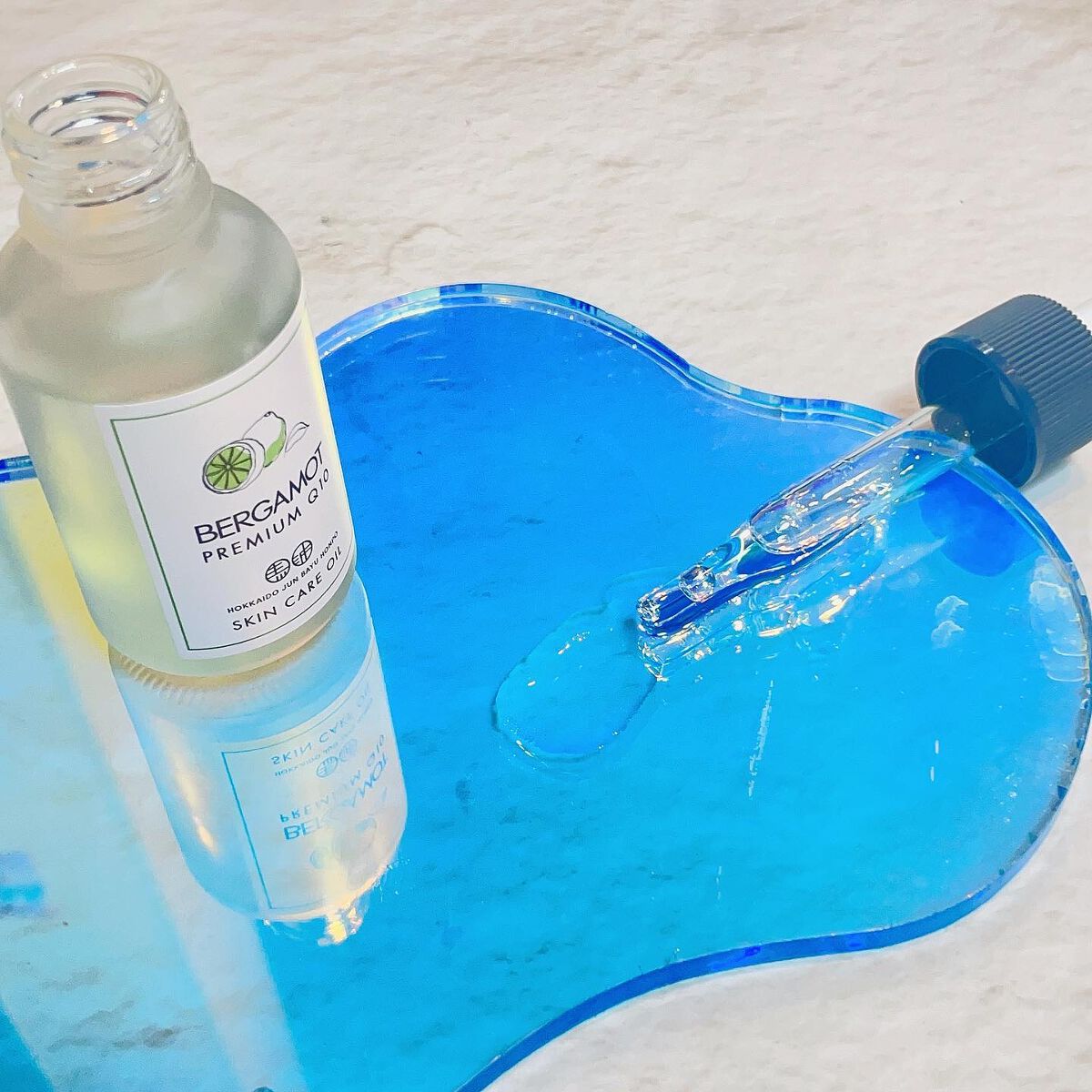 天然液状馬油 ローズプレミアム/北海道純馬油本舗/フェイスオイルを使ったクチコミ（2枚目）