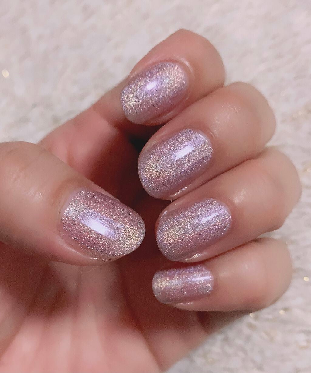 ネイルホリック リミテッドカラー Popping Sugar/ネイルホリック/マニキュアを使ったクチコミ(4枚目)