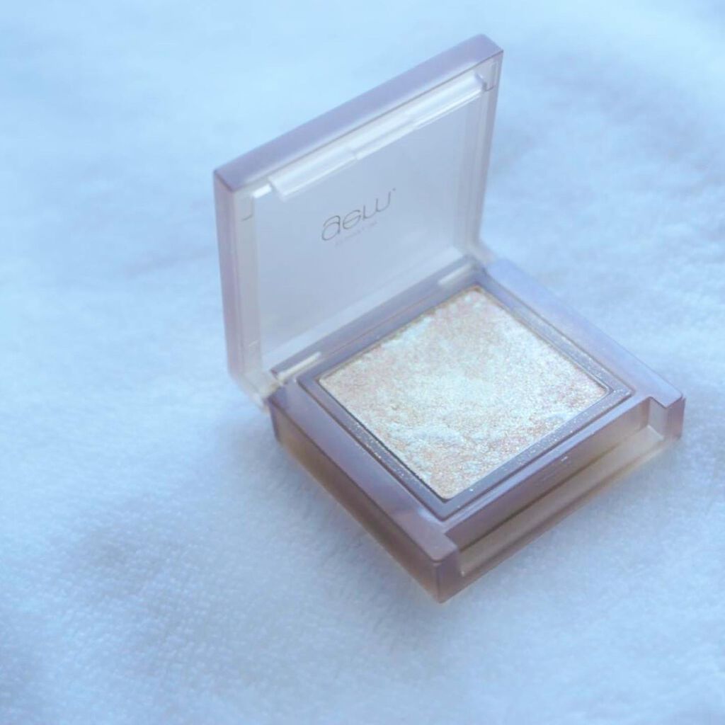 single eye color se-06 イエロー/la peau de gem./単色アイシャドウを使ったクチコミ（1枚目）