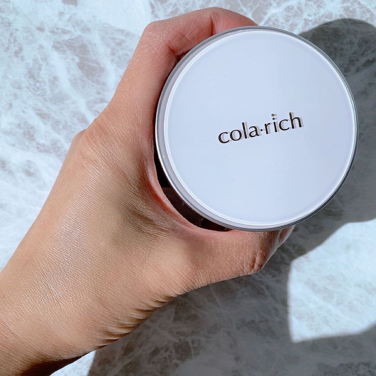 リンクルホワイトクッションファンデーション/コラリッチ/クッションファンデーションを使ったクチコミ(4枚目)