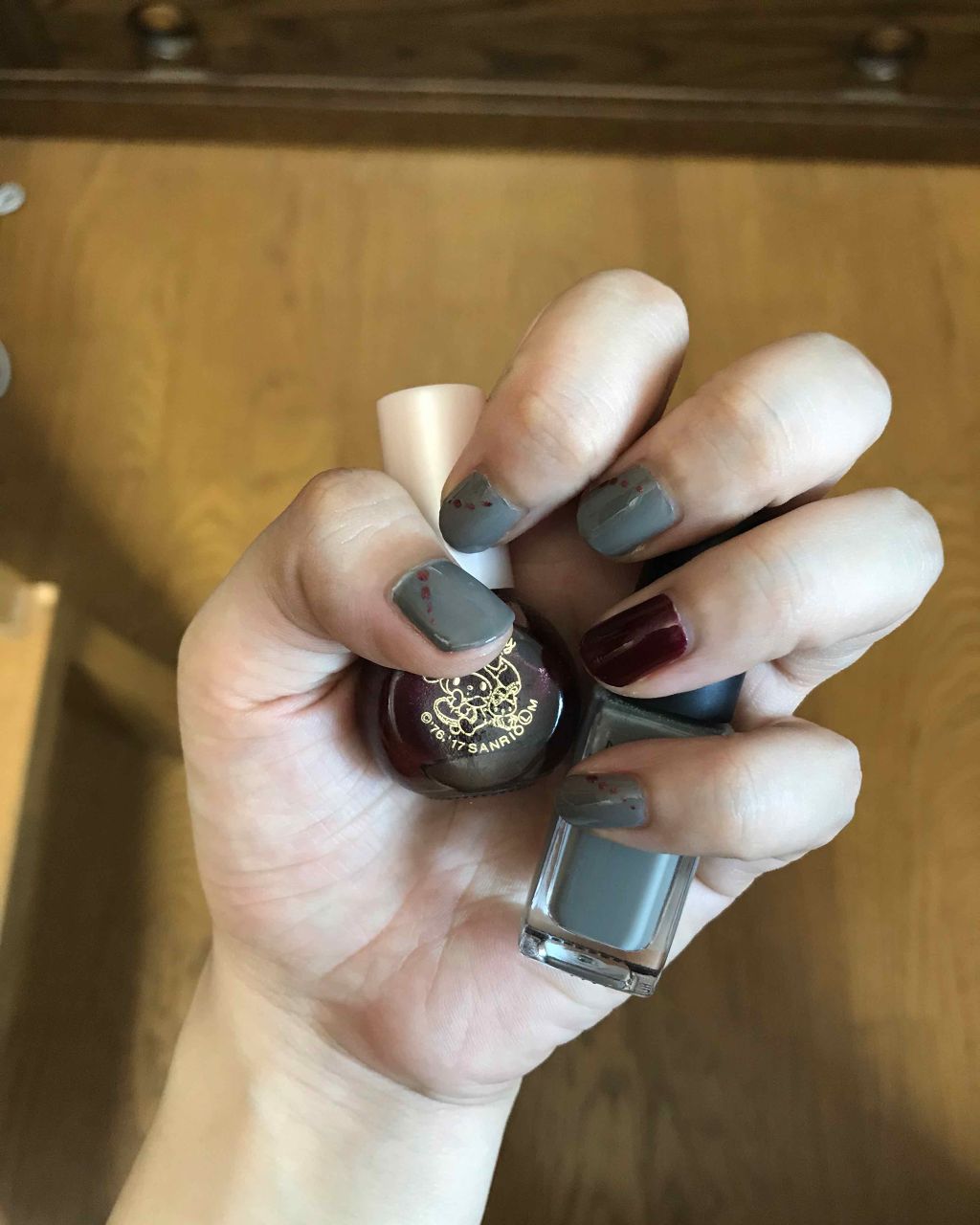 サンリオネイル/DAISO/マニキュアを使ったクチコミ（1枚目）