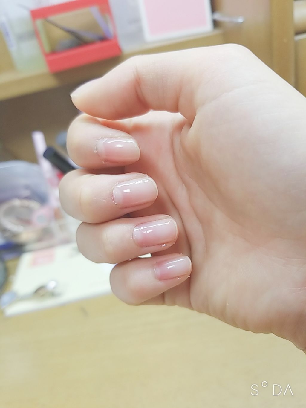 ジェルボリュームトップコート/キャンメイク/ネイルトップコートを使ったクチコミ（2枚目）