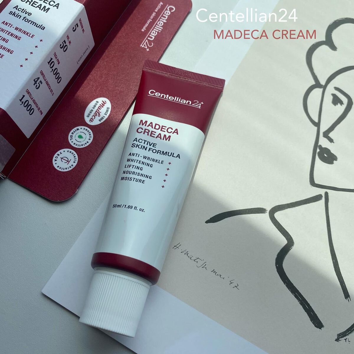 マデカクリーム アクティブ スキン フォーミュラ/センテリアン24/フェイスクリームを使ったクチコミ（1枚目）